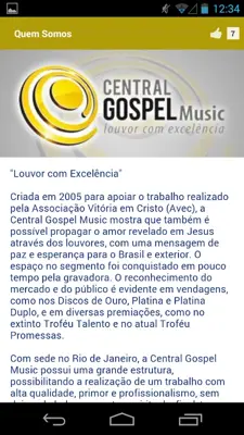 Gospel Music android App screenshot 3